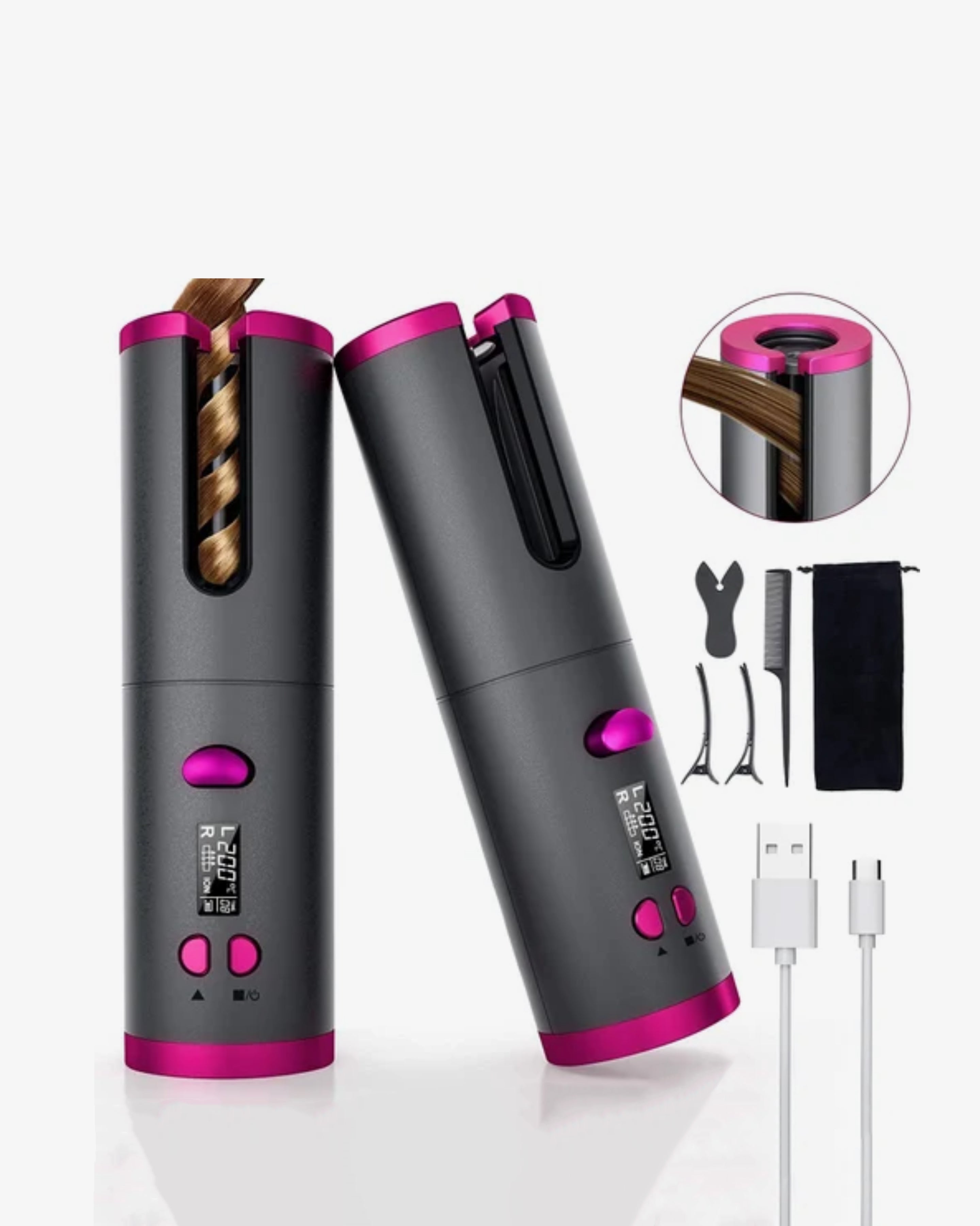 StyleWave™ Portable Hair Curler